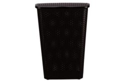 Curver 55 Litre Laundry Hamper - Chocolate